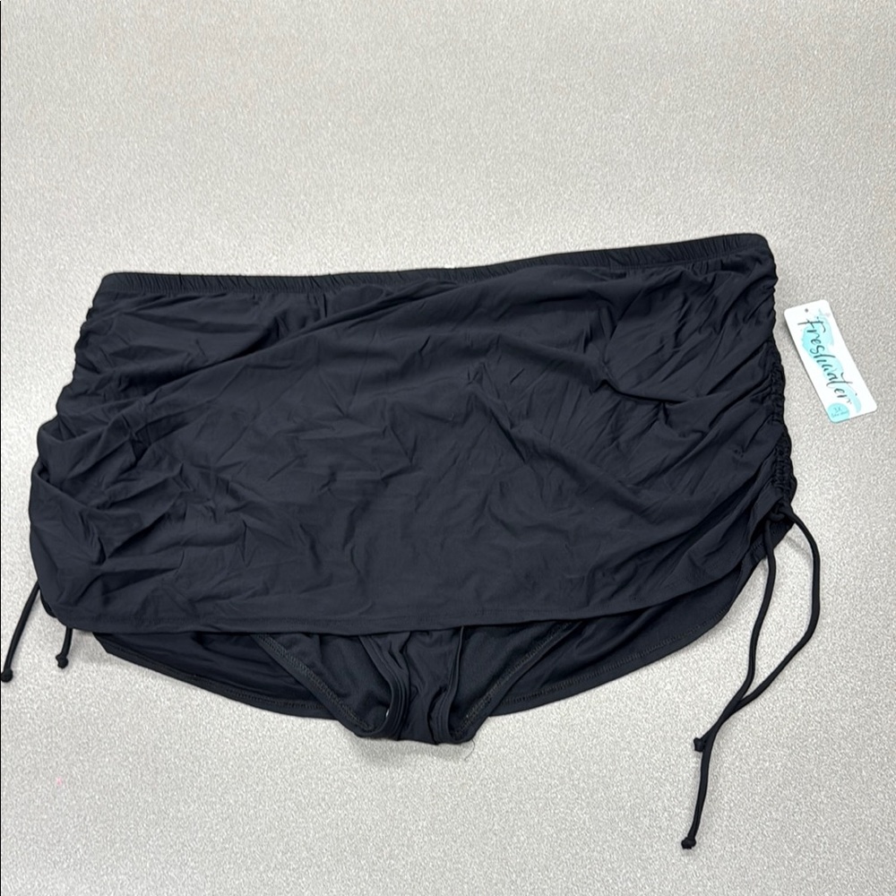 Black Swim Skirt by